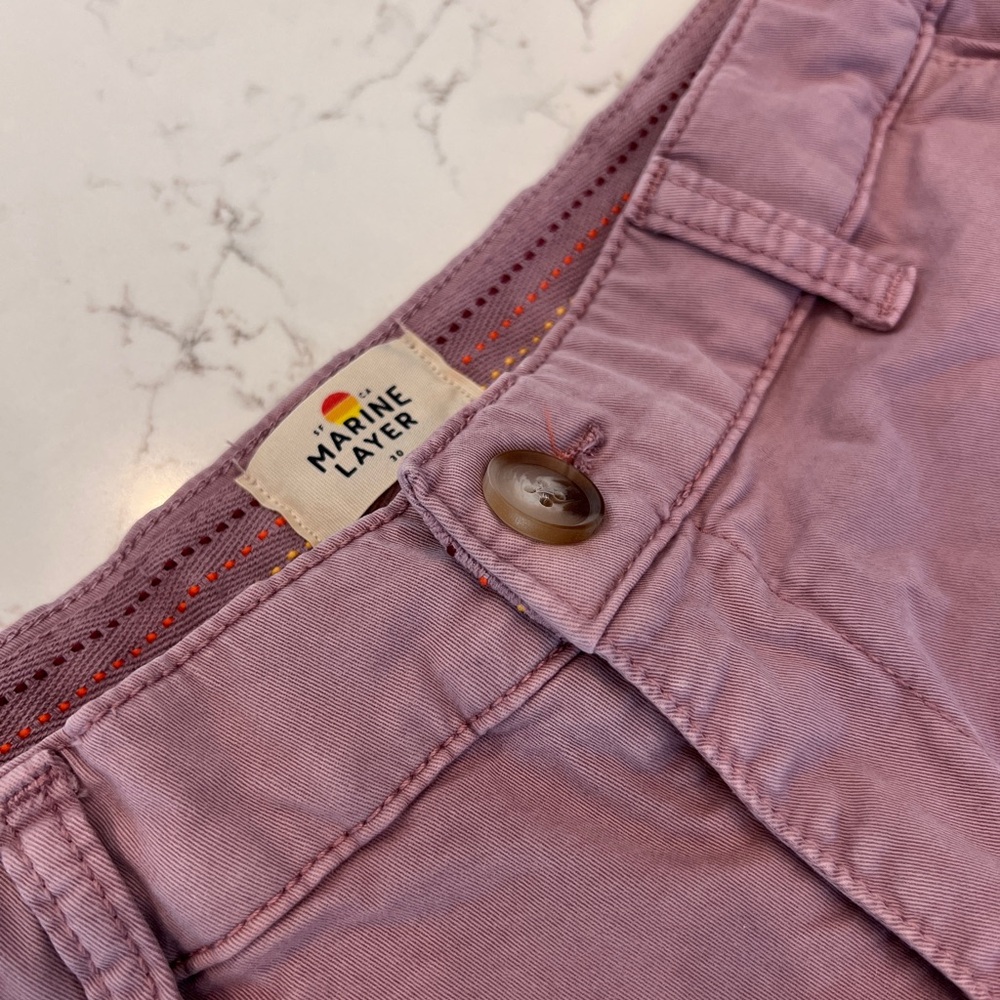 Marine Layer Lavender Shorts